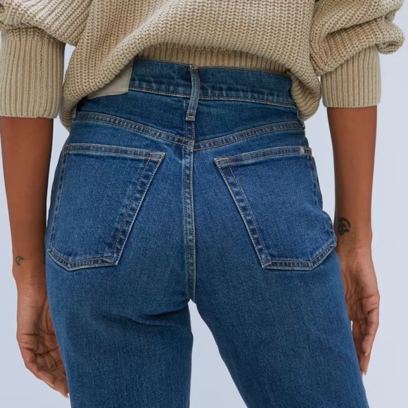 EVERLANE THE CHEEKY HIGH RISE CROP JEAN SIZE 26 - Picture 5 of 16